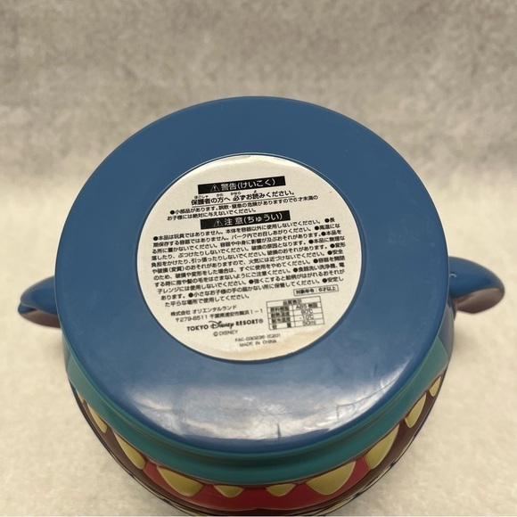 Lilo & STITCH Christmas MOCHI Cup Holder Tokyo Disneyland TDR Blue Santa - Picture 5 of 7
